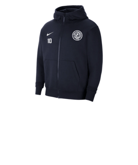 Nike Park 20 Fleece Kapuzenjacke Kids Blau F451