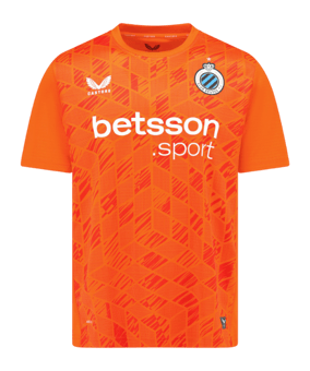 Castore FC Brügge Torwarttrikot Auswärts 2025/2026 Rot F080 - rot