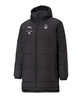 PUMA Bench Jacke Schwarz Weiss F03