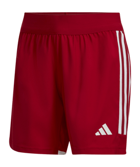 adidas Tiro 23 competition Match Short Damen Rot Weiss - rot