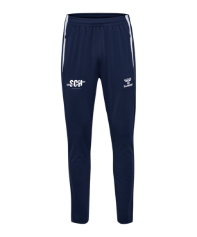 Hummel Pantalon d'entraînement Bleu C7026