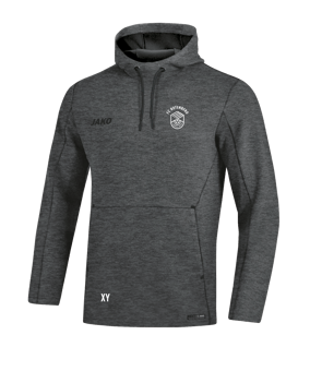 JAKO Premium Basic Kapuzensweatshirt Grau F21