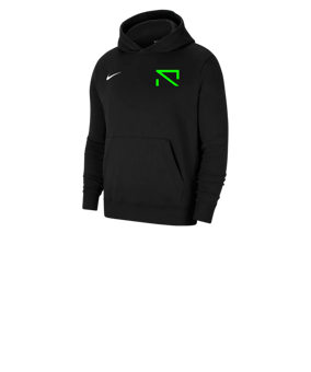Nike Park 20 Fleece Hoody Kids Schwarz Weiss F010
