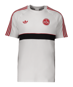 adidas Originals 1. FC Nürnberg T-shirt 2026/2027 Wit - wit