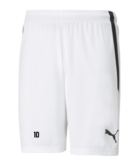 PUMA teamLIGA Short Weiss Schwarz F04