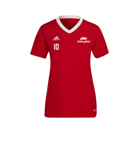 adidas Entrada 22 Trikot Damen Rot Weiss