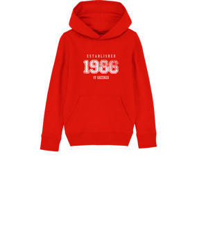 Merch Mini Cruiser 2.0 Hoody Kids Red  | #established