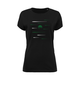 Stanley & Stella Expresser 2.0 T-Shirt Damen Schwarz | #lines