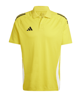 adidas Tiro 24 Competition Poloshirt Gelb Weiss - gelb
