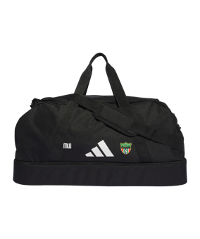 adidas Tiro League Duffel Bag Gr. L Schwarz Weiss