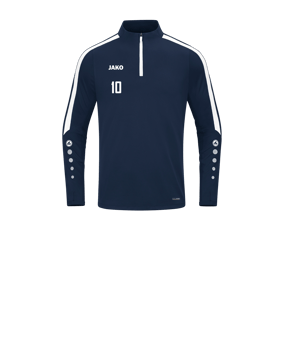 JAKO Power Sweatshirt Kids Blau Weiss F900