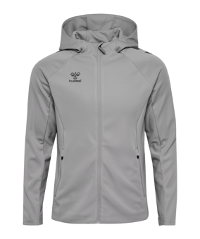 Hummel Cima 2.0 Kapuzenjacke Grau F1100 - grau