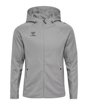 Hummel Cima 2.0 Kapuzenjacke Grau F1100 - grau
