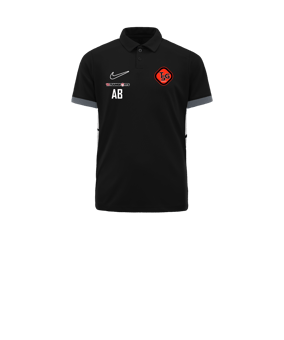 Nike Academy 25 Polo Kids Schwarz F010