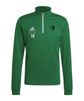 adidas Entrada 22 HalfZip Sweatshirt Grün