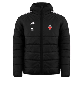 adidas Tiro 24 Winterjacke Schwarz Weiss