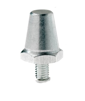 uhlsport Stollen Rugby League 100er Farbe Alu 14mm - silber