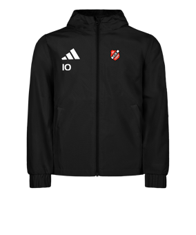 adidas Entrada 26 Regenjacke Schwarz