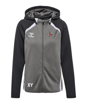 Hummel Lead 2.0 Kapuzenjacke Damen Grau F1268