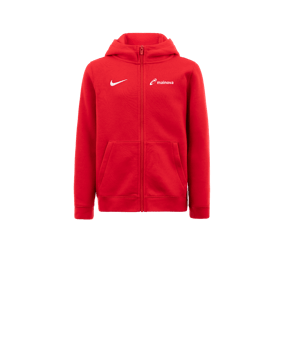 Nike Park 20 Fleece Kapuzenjacke Kids Rot F657