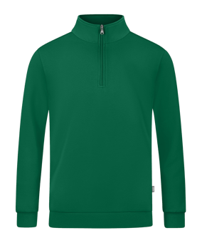 JAKO Organic Ziptop Grün F260 - gruen