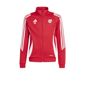 adidas Tiro 24 Trainingsjacke Kids Rot Weiss