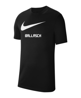Nike Park 20 T-Shirt Swoosh Schwarz F010