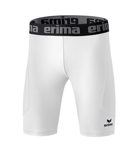 Erima Elemental Tight kurz Weiss - weiss