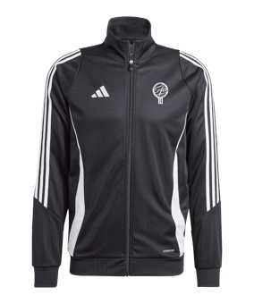 adidas Tiro 24 Trainingsjacke Schwarz Weiss