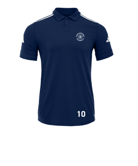 adidas Squadra 25 Polo Blau