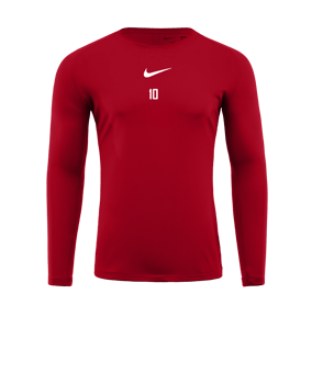 Nike Park First Layer Top langarm Rot F657