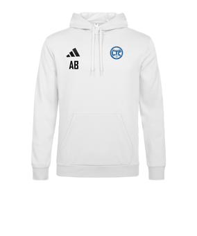 adidas Entrada 26 Hoody Weiß