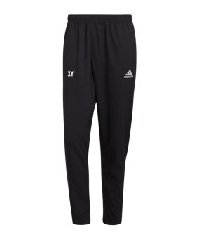 adidas Entrada 22 Präsentationshose Schwarz Weiss