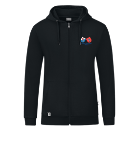 JAKO Organic Kapuzenjacke Schwarz F800