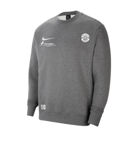 Nike Park 20 Fleece Sweatshirt Grau Weiss F071