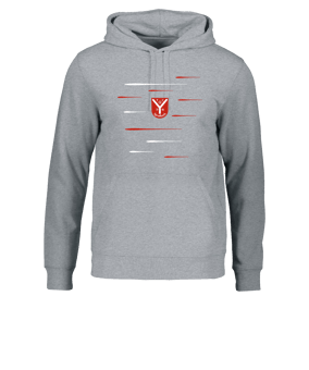Merch Drummer 2.0 Hoody Heather Grey | #lines