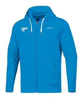 JAKO Base Kapuzenjacke Kids Blau F89