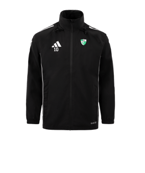 Veste de pluie adidas Tiro 24 noir blanc 