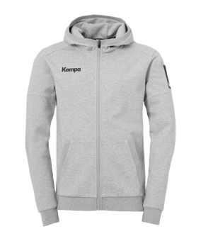 Kempa Status Kapuzenjacke Grau F03 - grau