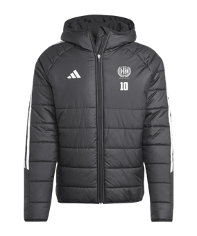adidas Tiro 24 Winterjacke Schwarz Weiss