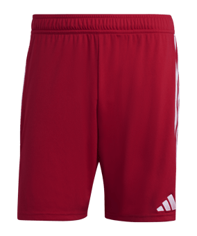adidas Tiro 23 Short Rot Weiss - rot