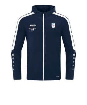 JAKO Power Kapuzenjacke Blau F900