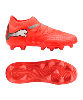 PUMA FUTURE 9 Pro FG/AG Unleash Kids Rot F01 - rot