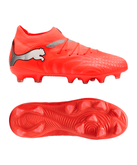 PUMA FUTURE 9 Pro FG/AG Unleash Kids Rot F01 - rot