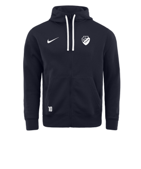 Nike Park 20 Fleece Kapuzenjacke Blau F451