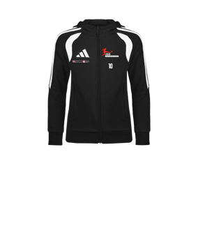 adidas Tiro 26 League Kapuzenjacke Kids Schwarz