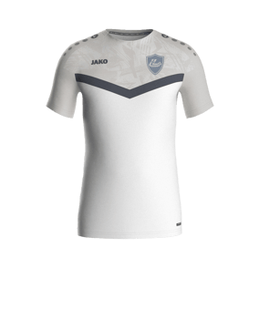 JAKO Iconic T-Shirt Weiss Grau F016