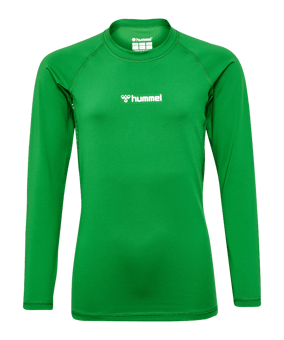 Hummel Bl Performance T-Shirt Kids Grün F6235 - gruen