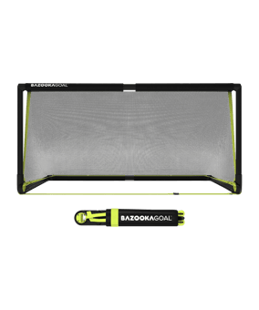 BAZOOKAGOAL PVC Teleskoptor | 180x90cm | Goal Nero - nero