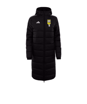 Veste longue de coach adidas Tiro 24 noir blanc 